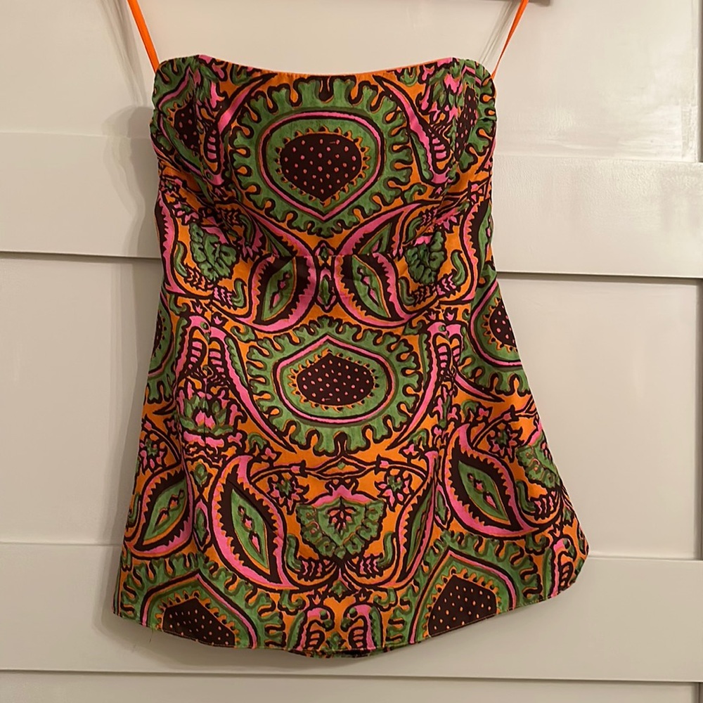 Milly of New York Strapless Top; Size 6